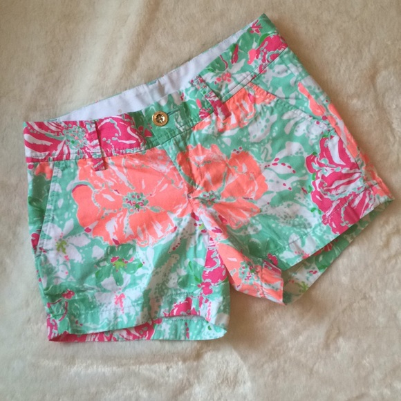 Lilly Pulitzer Pants - Lilly Pulitzer | Callahan Floral Shorts.